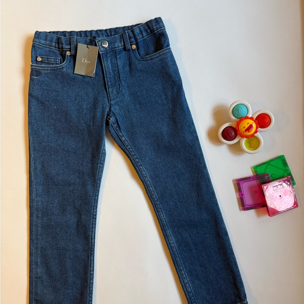 Dior Classic Blue Denim Pants